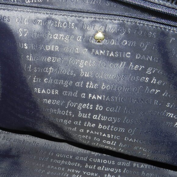 Kate Spade Seaside Navy Stripe Harmony O Tote🆕SHIPS FAST🏃♀💨⚡🚚 - Picture 12 of 15